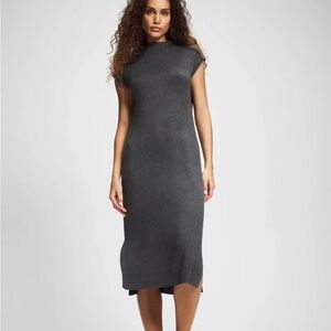 Soma Charcoal Midi Dress